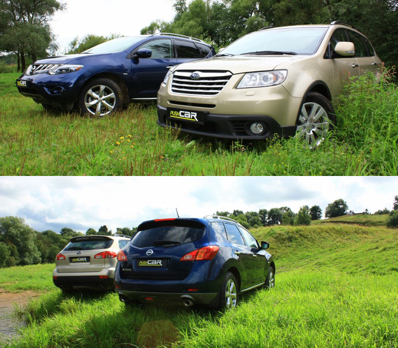 - Subaru Tribeca  Nissan Murano:  