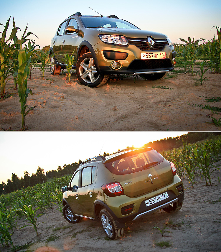 - Renault Sandero Stepway:  