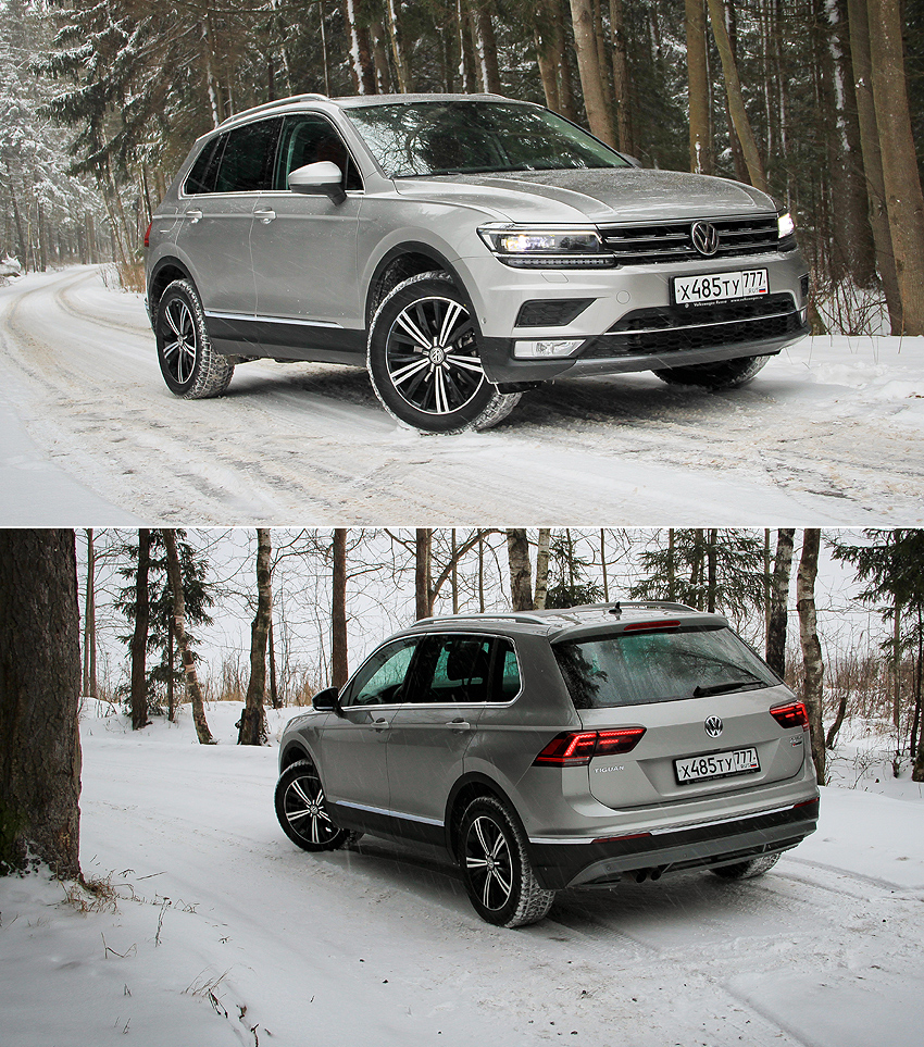 - Volkswagen Tiguan:   