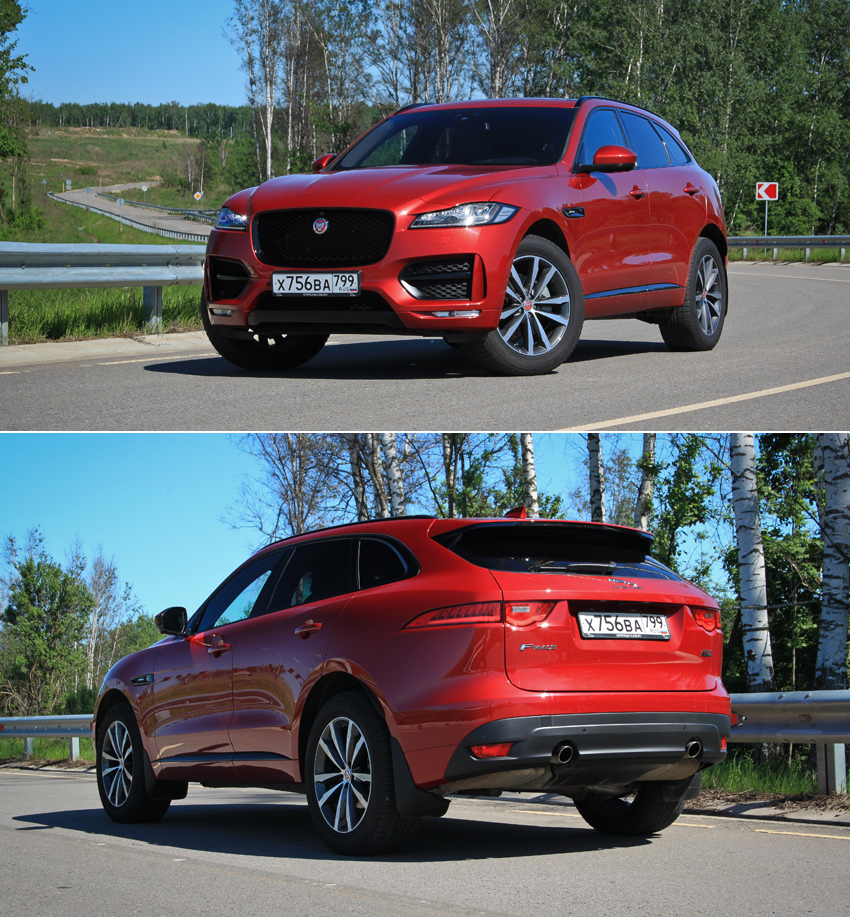 - Jaguar F-PACE: -