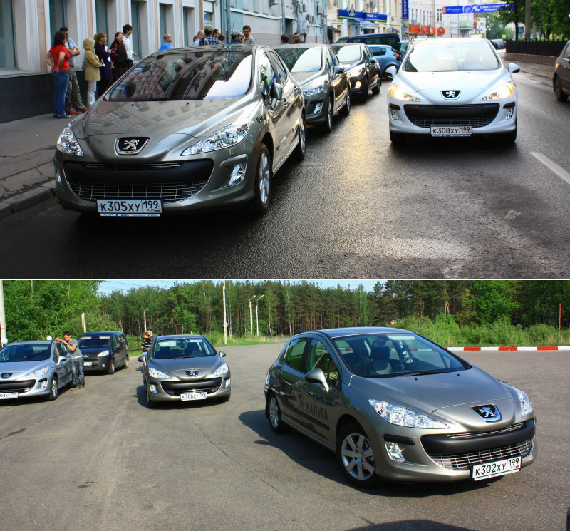 Тест-драйв Peugeot 308: Покорение России. Автопробег Москва – Иркутск. Часть 1