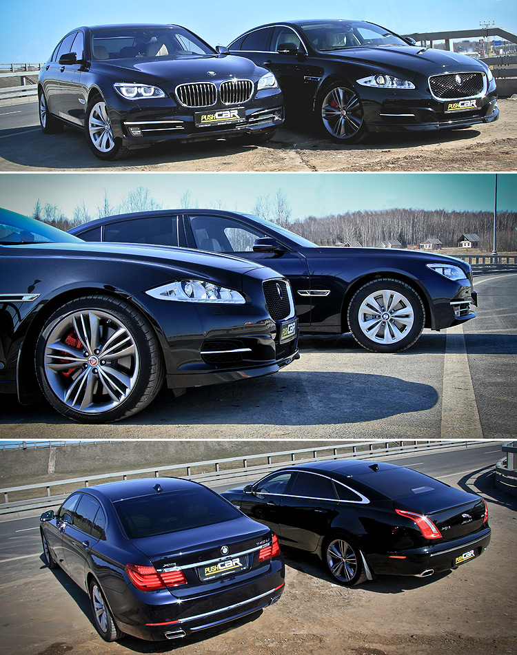 Тест-драйв BMW 7 серии и Jaguar XJ: Какой «бизнес» выбрать?